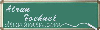 Alrun Hoehnel Visitenkarte